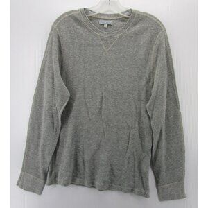 Wallace & Barnes Sweater Large Pullover Thermal Waffle Knit Crewneck